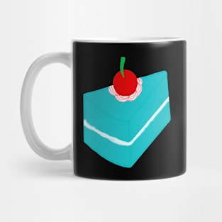 Cute blue cake Mug